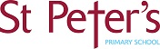 Logo for <span>St Peter's CE</span><span>Primary School</span>